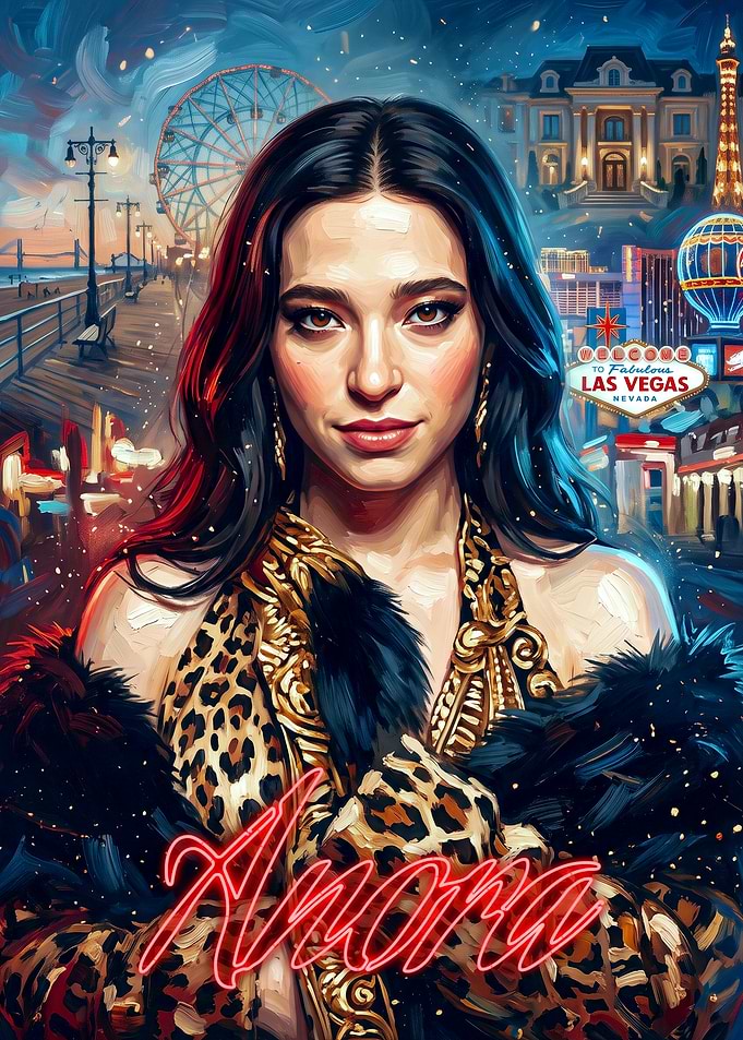 Anora Movie Poster Art
