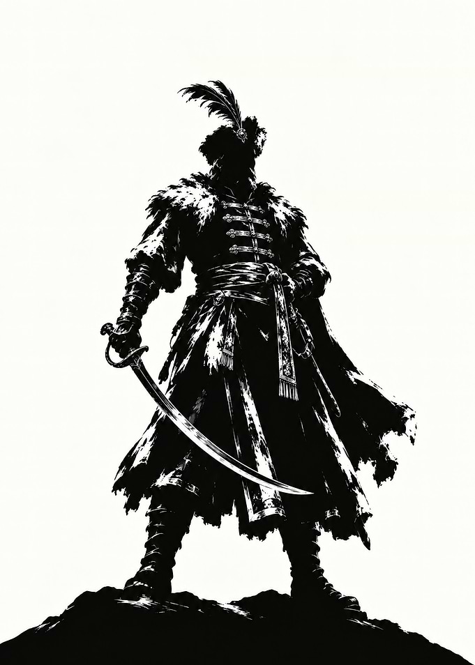 Slavic Nobleman with Saber