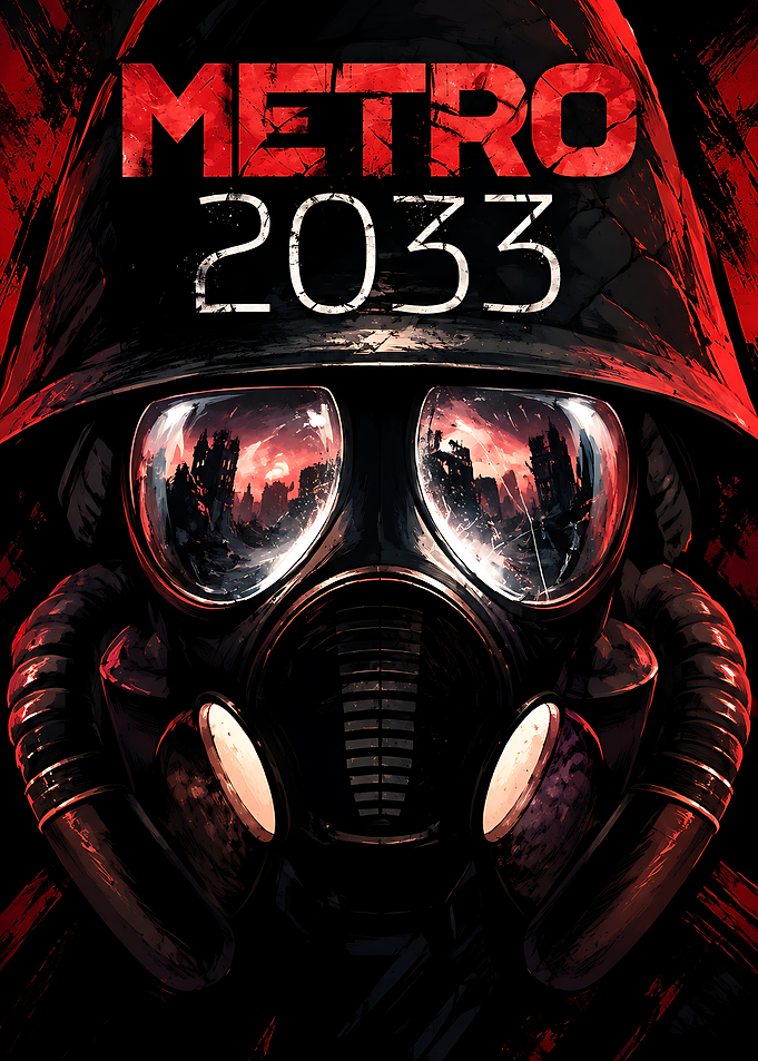 Metro 2033 Gas Mask Poster