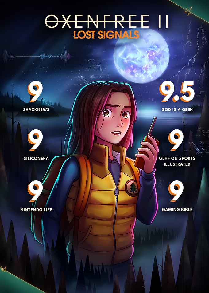 Oxenfree II Lost Signals Review Poster