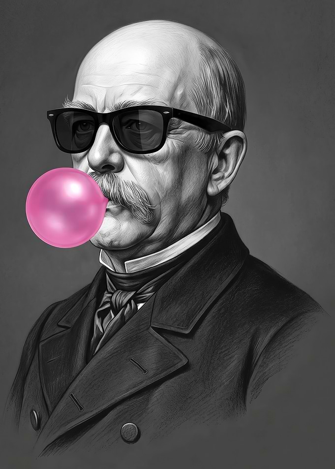 Otto von Bismarck with Bubblegum