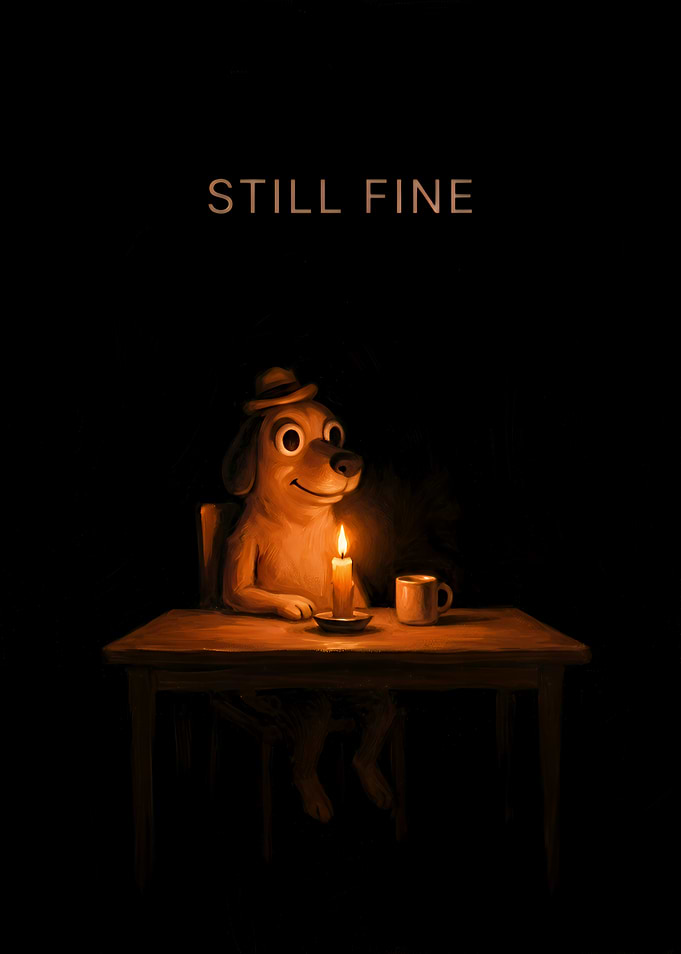 This is Still Fine Dog Meme