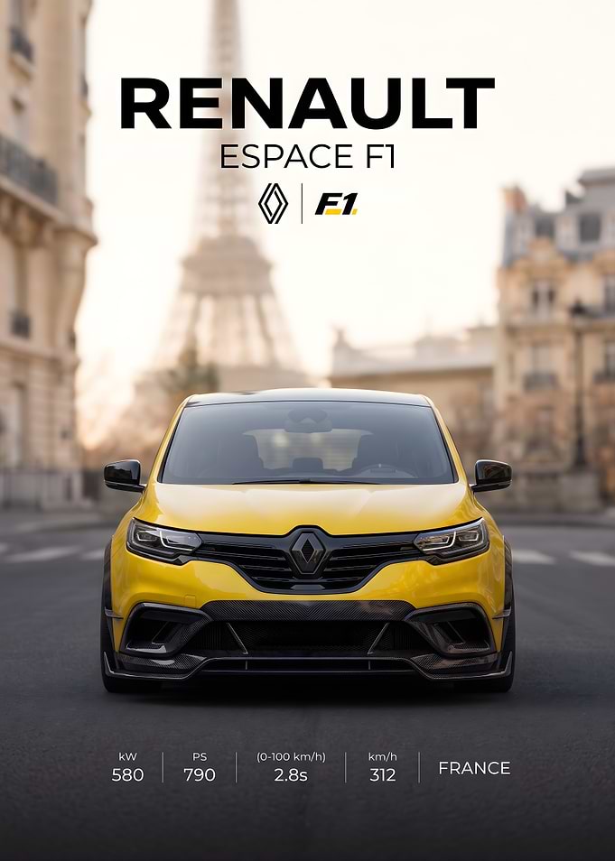 Renault Espace F1 Concept Car