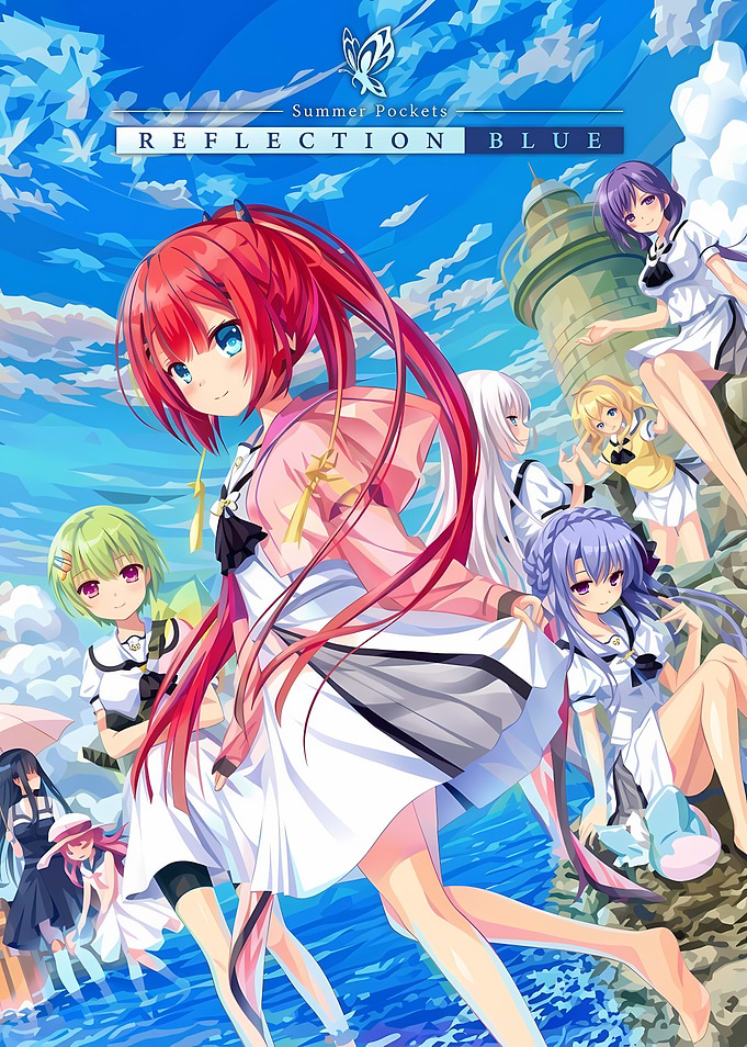 Summer Pockets Reflection Blue Anime Poster