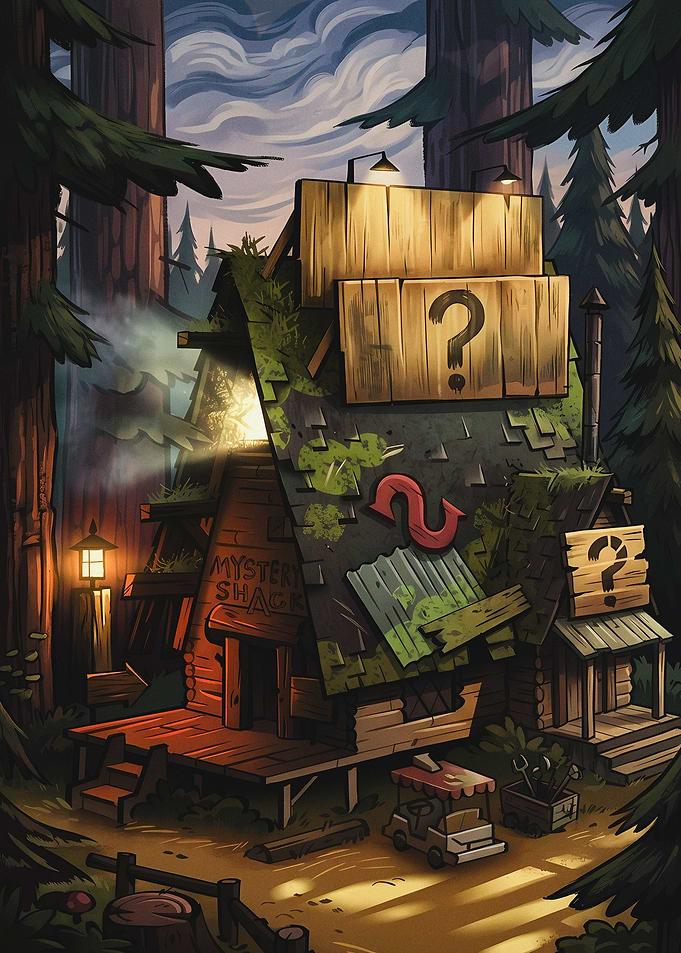 The Mystery Shack from Gravity Falls