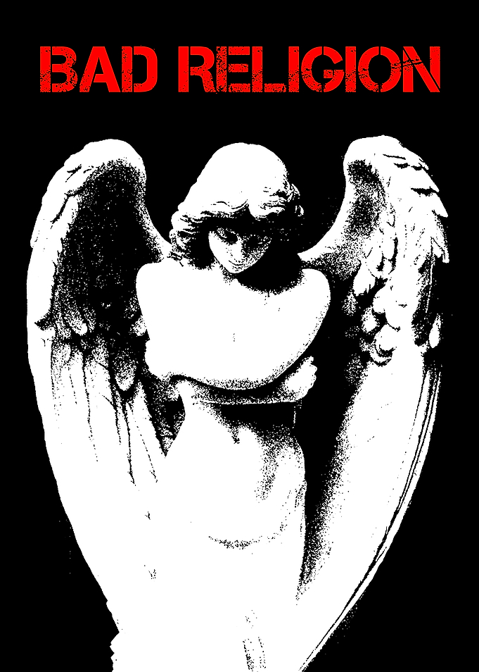 Bad Religion Angel Logo Poster