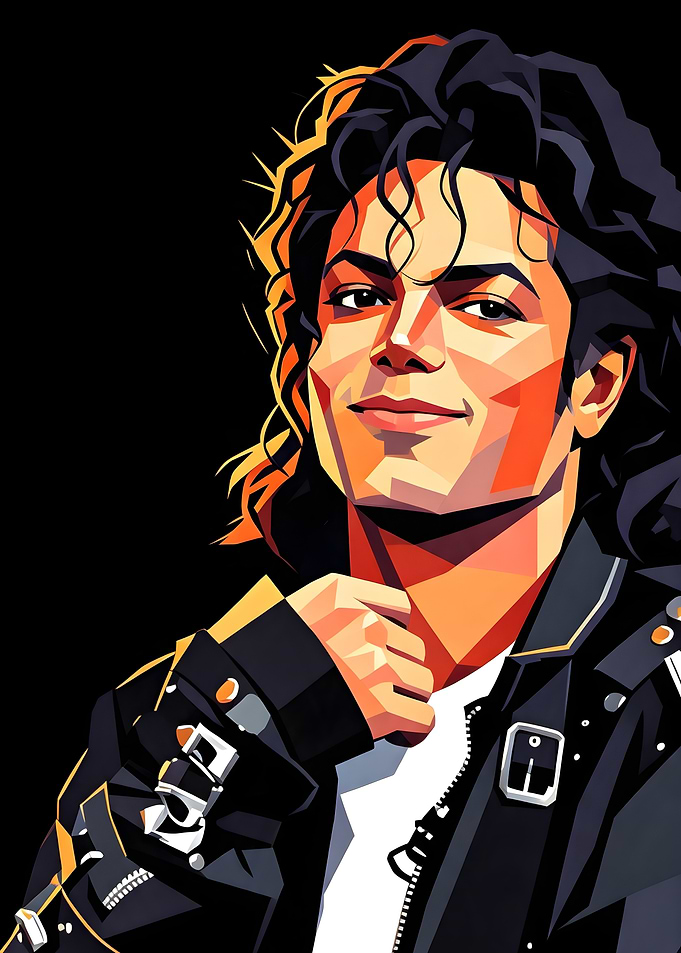 Michael Jackson Pop Art Portrait