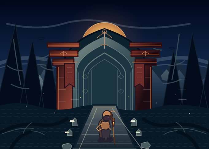 Moon Gate at Ashen Pass