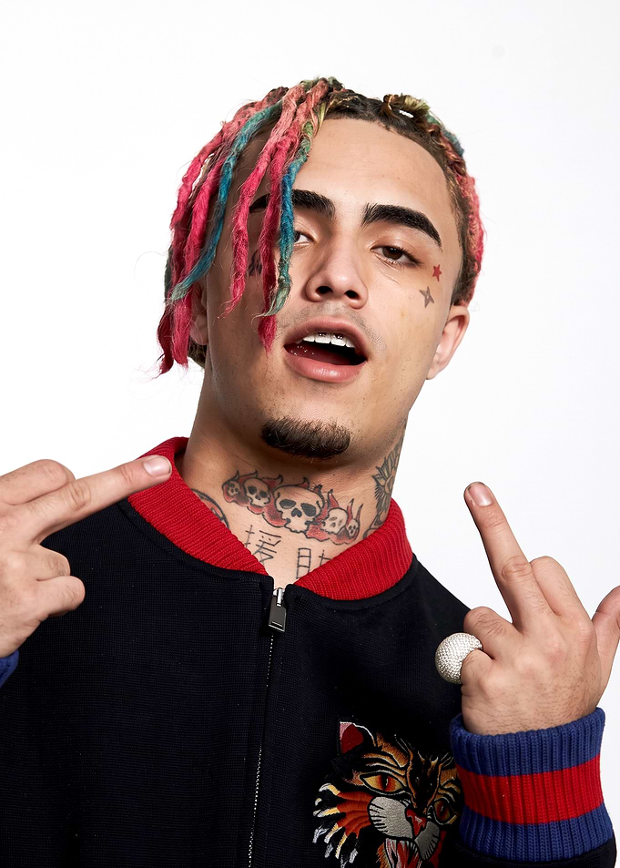 Lil Pump Portrait Poster