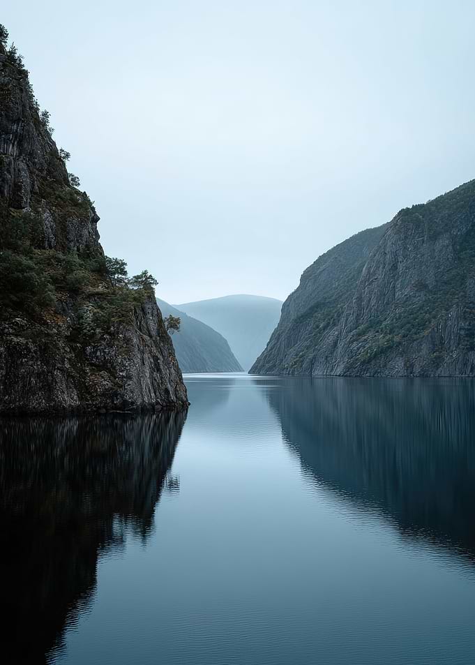 Serene Norwegian Fjord Landscape