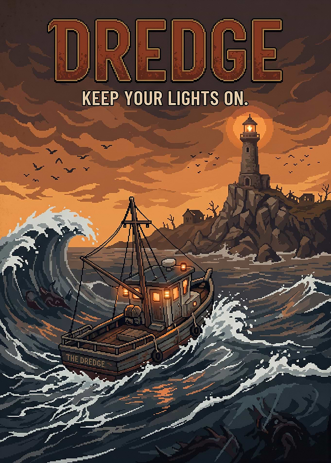 Dredge Video Game Poster
