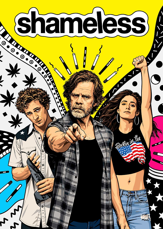 Shameless TV Show Poster Art