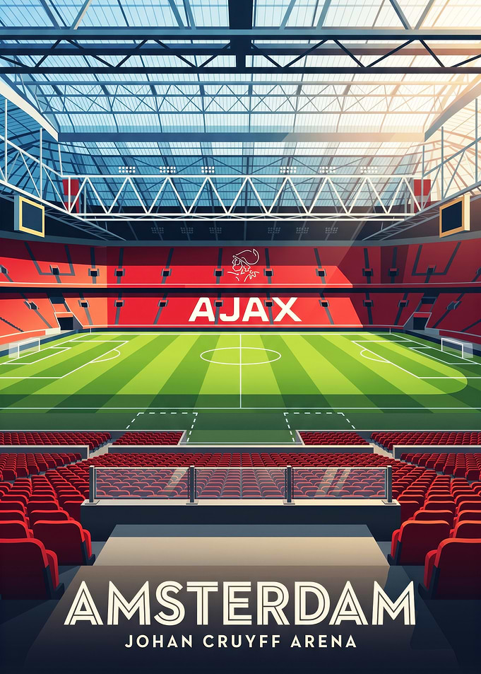 Johan Cruyff Arena Amsterdam Poster