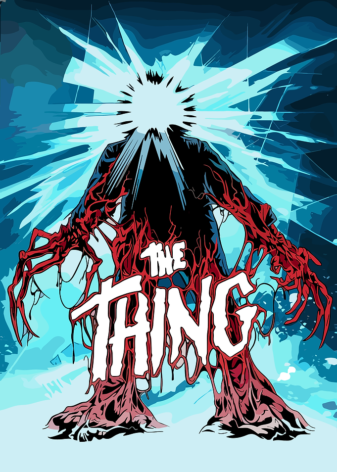 The Thing Movie Poster Art