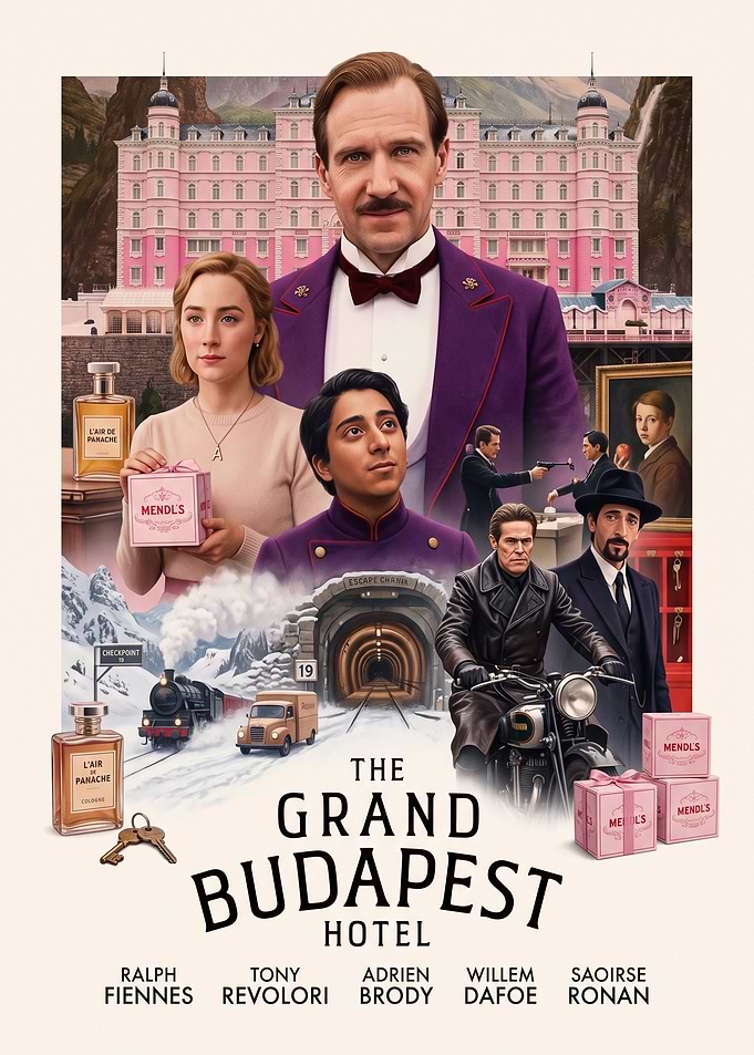 The Grand Budapest Hotel Movie Poster