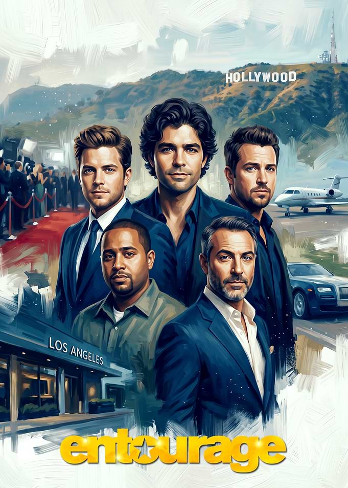 Entourage TV Show Poster Art
