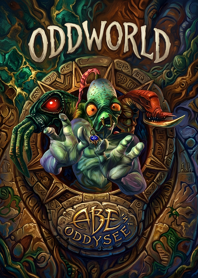 Oddworld Abe's Oddysee Game Poster