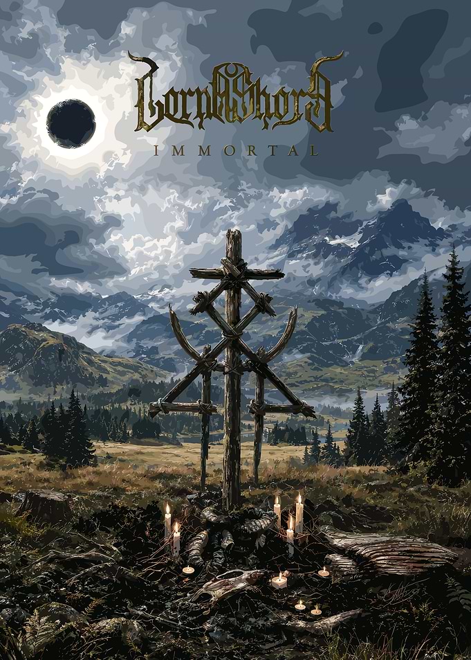 Lornashord Immortal Black Metal Poster