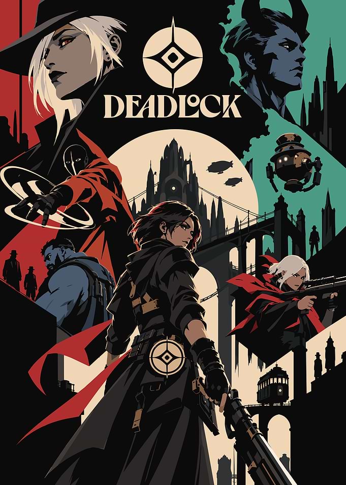 Deadlock Video Game Promotional Poster