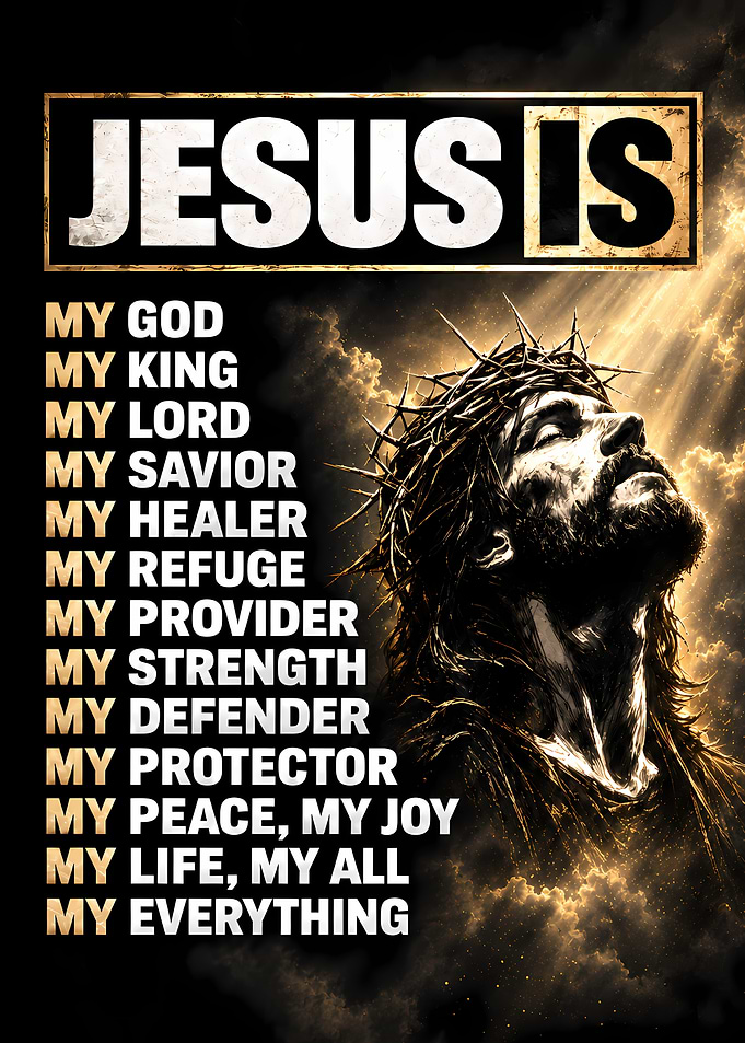 Jesus Is My Everything Inspirational Poster