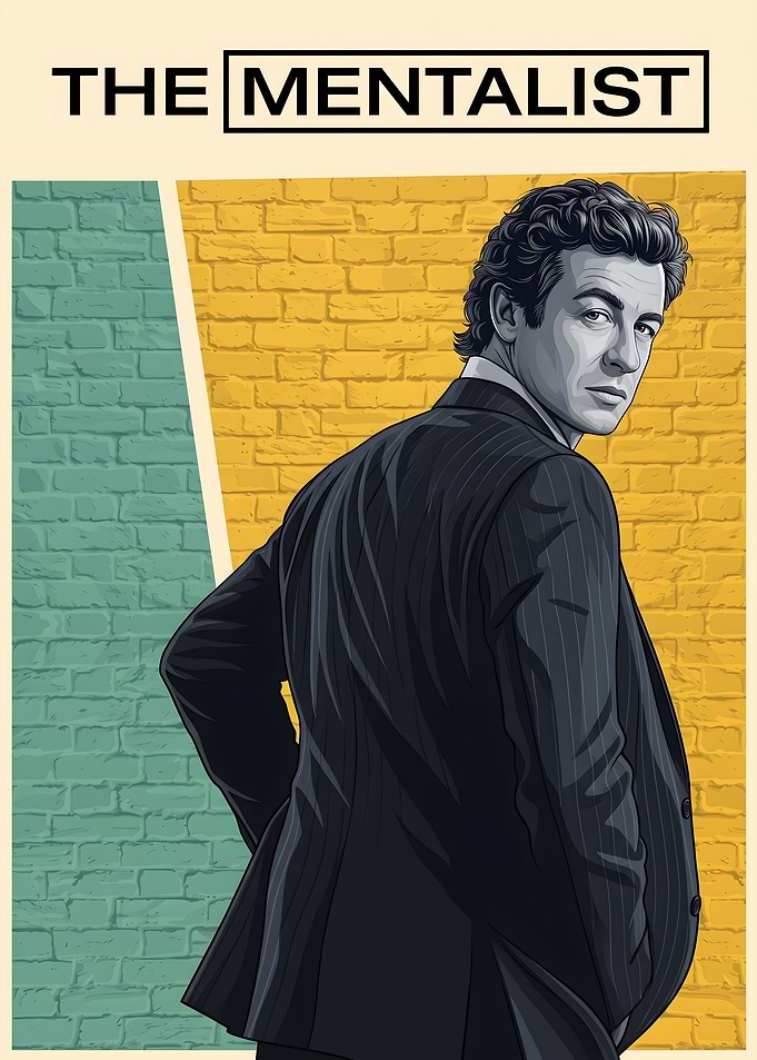 The Mentalist Patrick Jane Poster