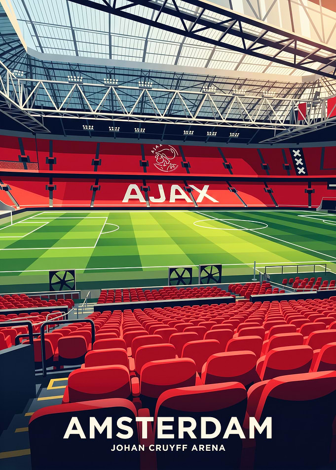 Johan Cruyff Arena Amsterdam Poster