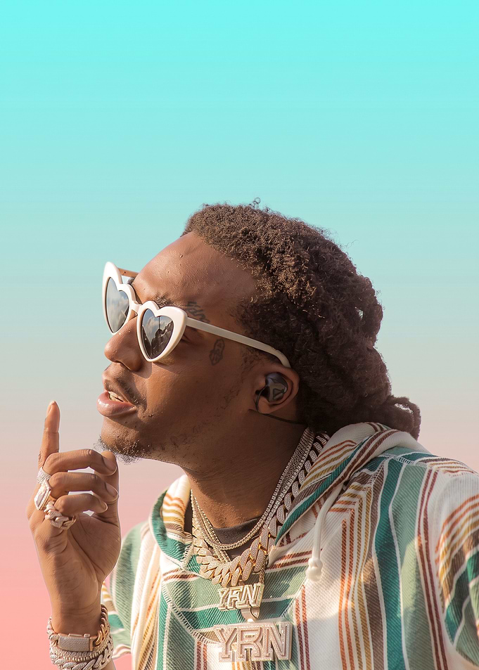 Offset Portrait Poster