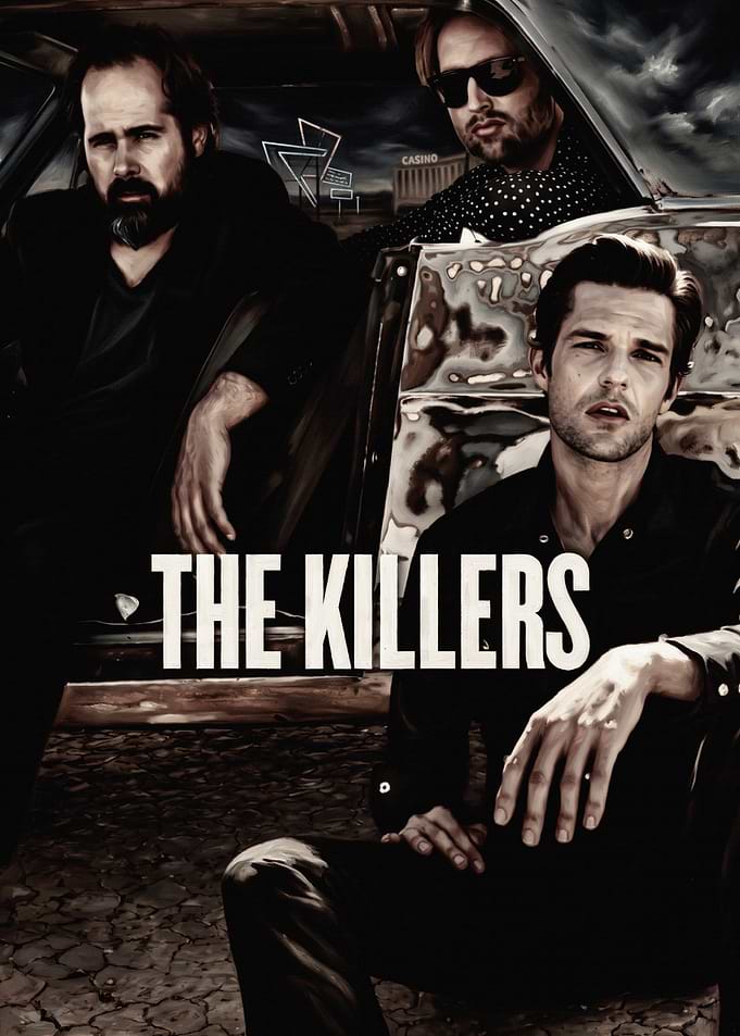 The Killers Band Portrait Poster