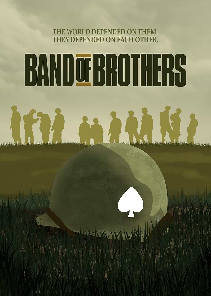 Band of Brothers Minimalist Poster