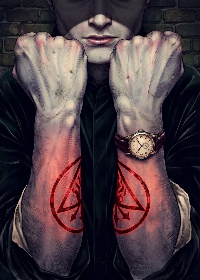 Supernatural Anti-Possession Tattoo Art