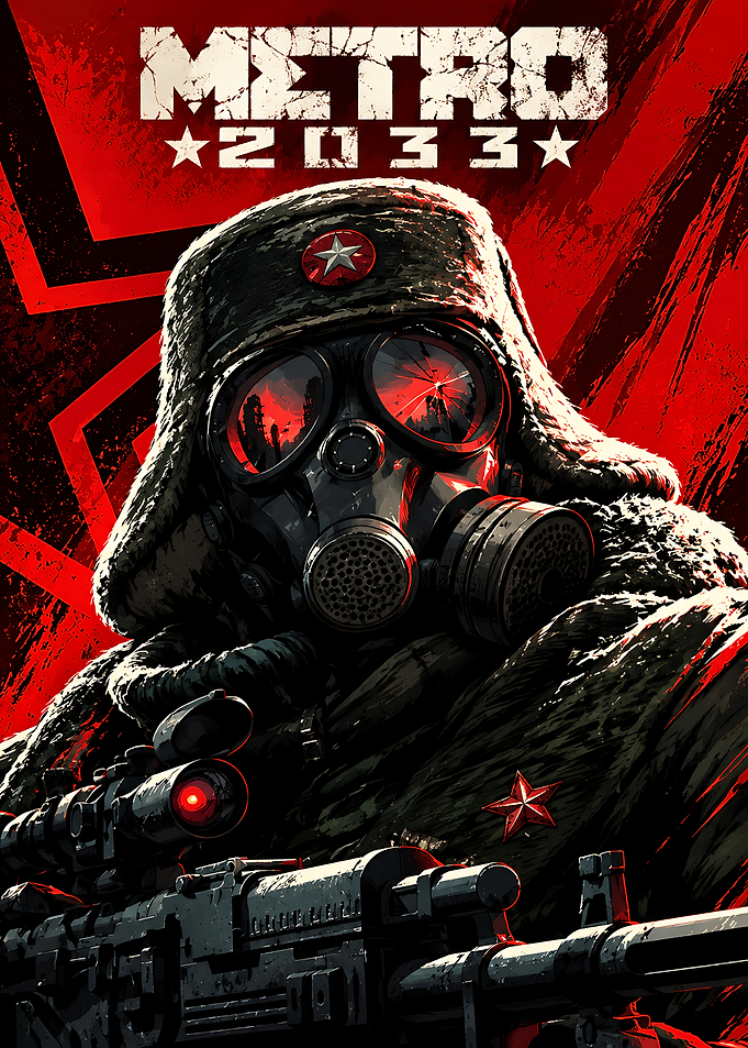 Metro 2033 Soldier Poster