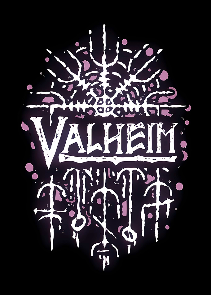 Valheim Viking Logo Graphic