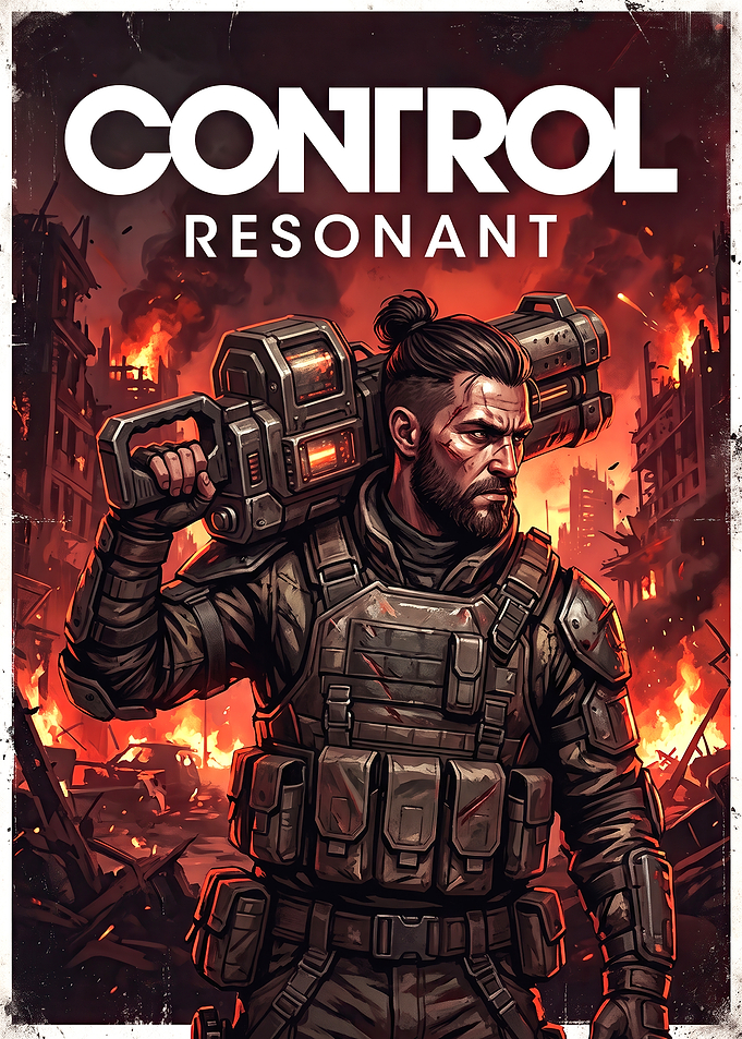 Control Resonant Soldier Poster
