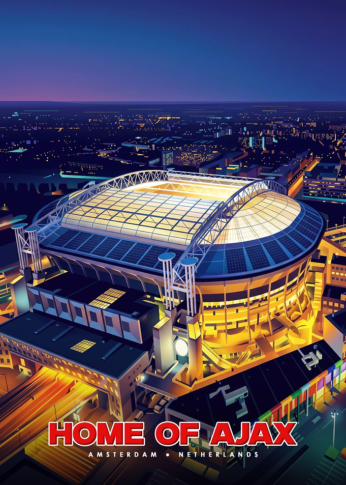 Johan Cruyff Arena Amsterdam Poster