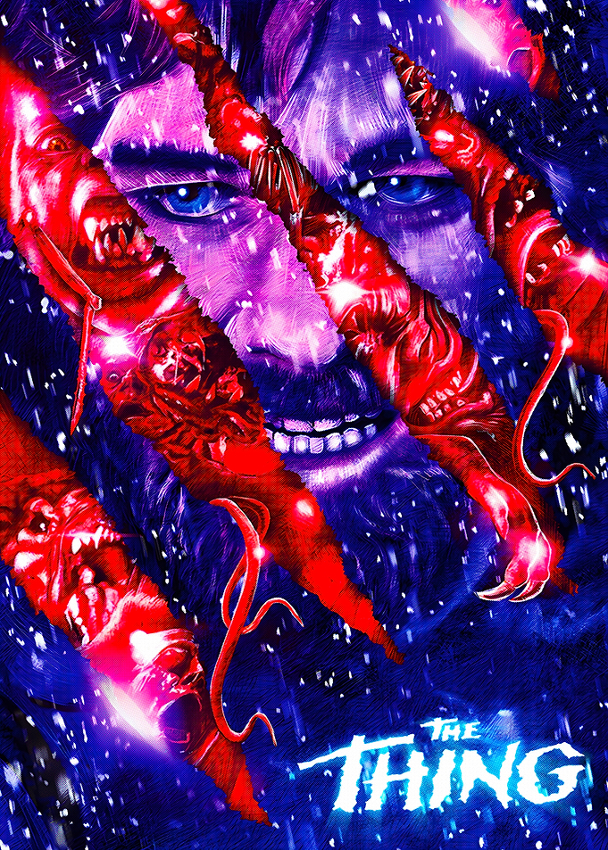 The Thing Horror Movie Poster