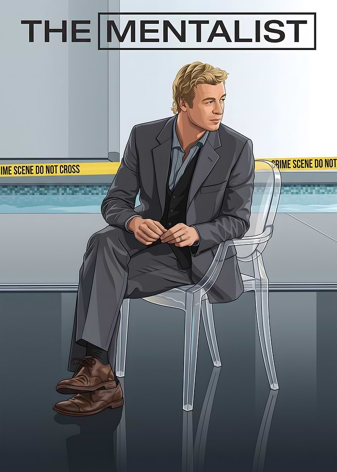 The Mentalist Patrick Jane Poster
