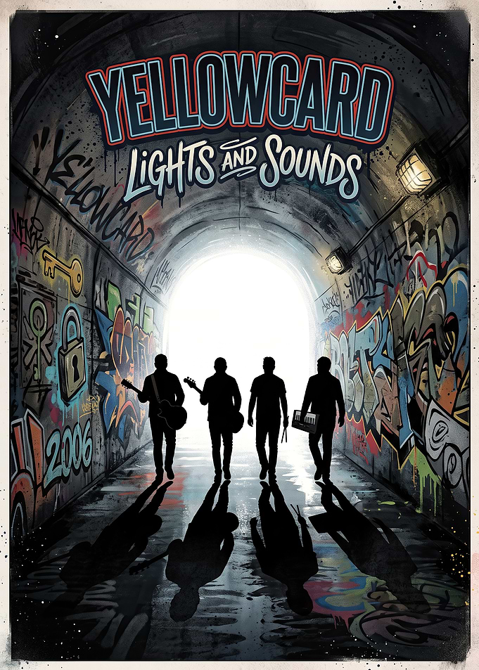 Yellowcard Lights and Sounds Album Poster