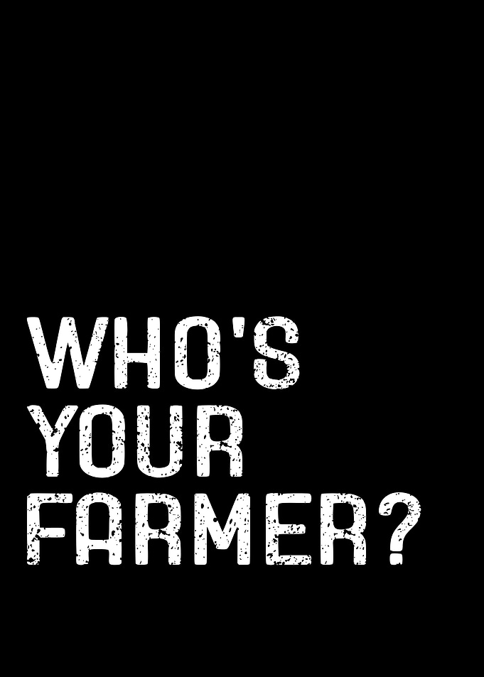 Farmer Funny Text Art