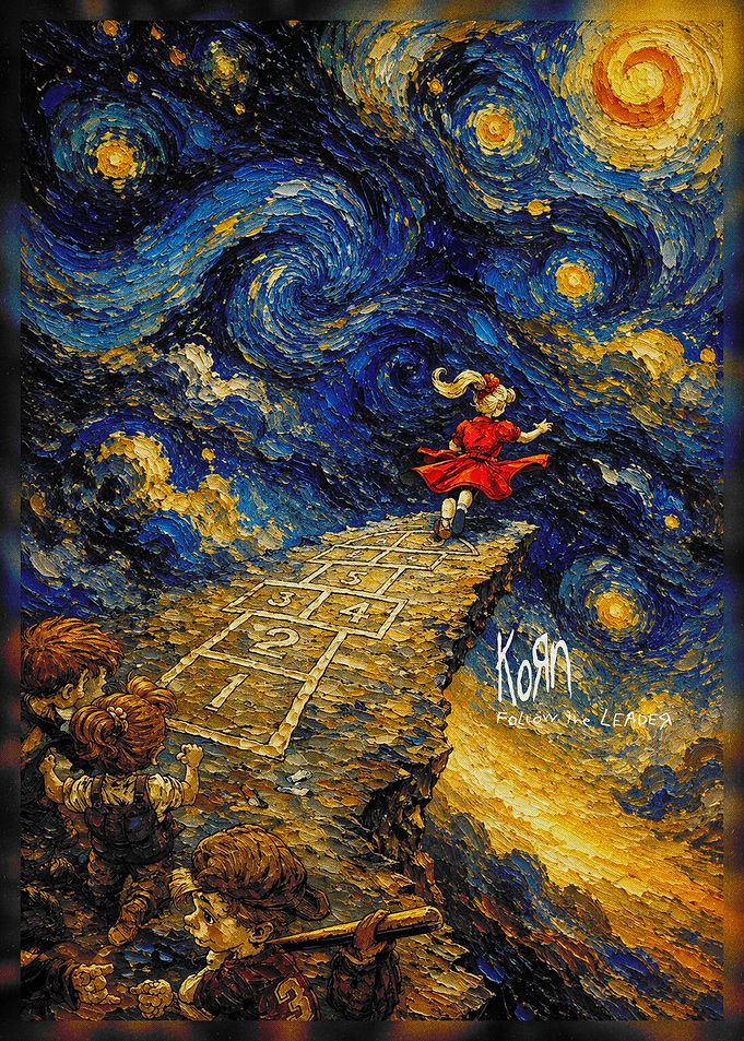 Korn Follow the Leader Art Print