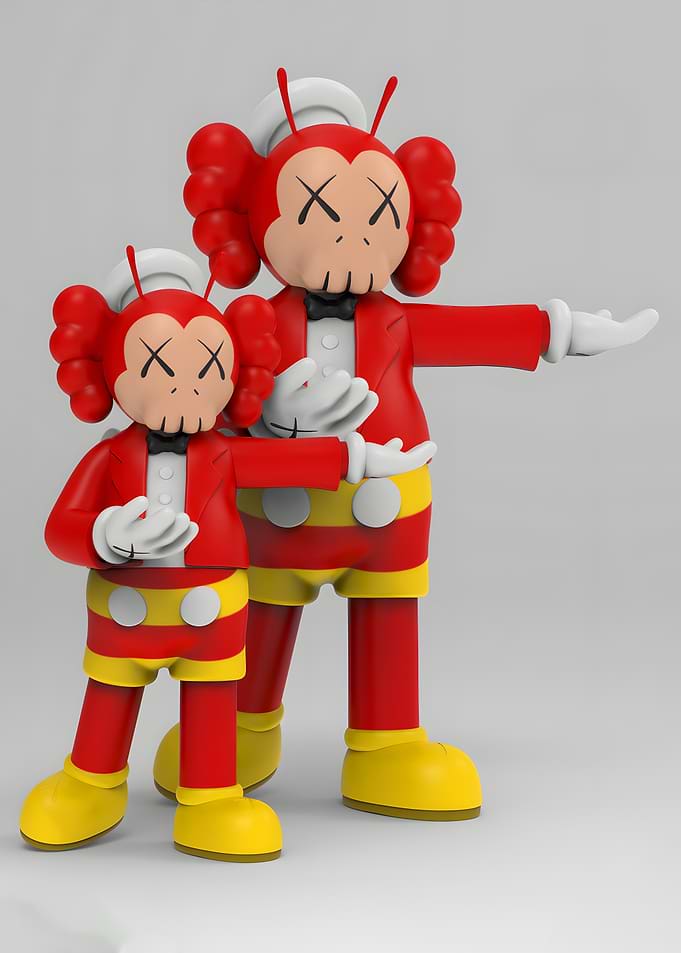 KAWS Holiday Singapore Vinyl Figures