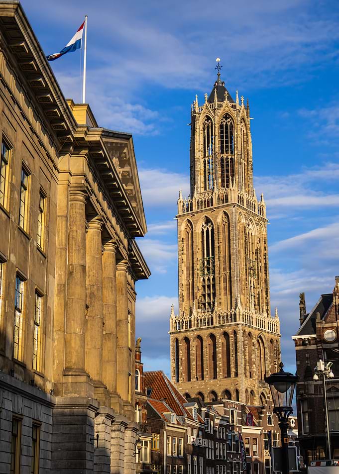 Dom Tower in Utrecht Netherlands