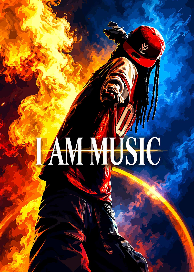 I Am Music Poster