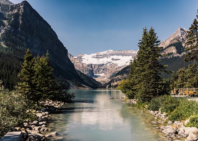 Lake Louise and Victoria Glacier