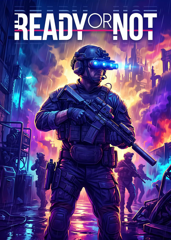Ready or Not Tactical Game Poster