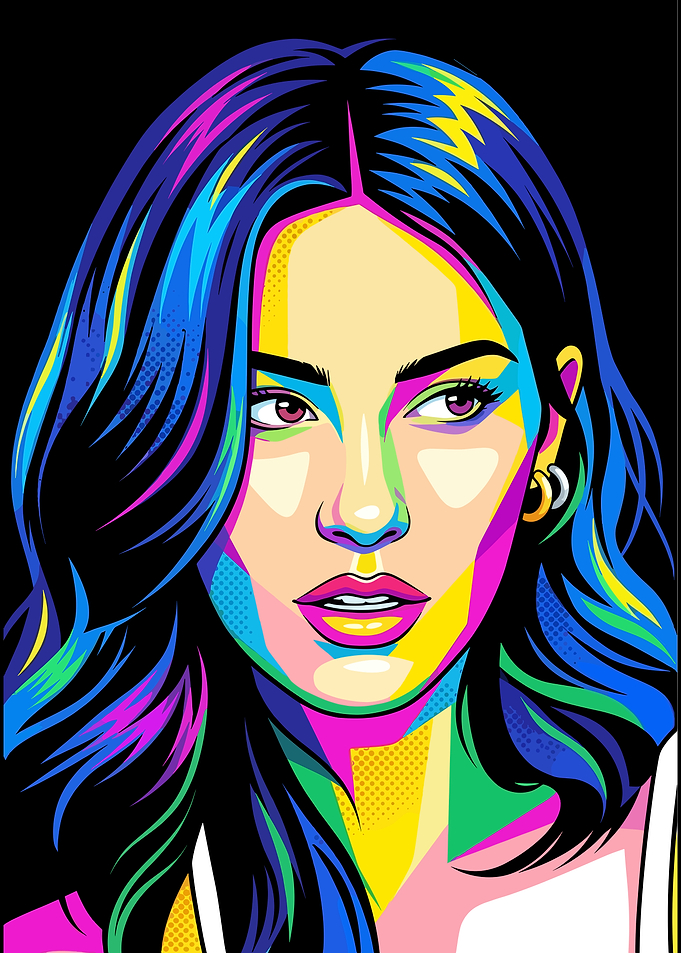 Gracie Abrams Pop Art Portrait