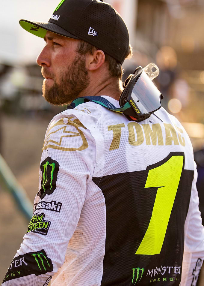 Eli Tomac Motocross Racing Portrait