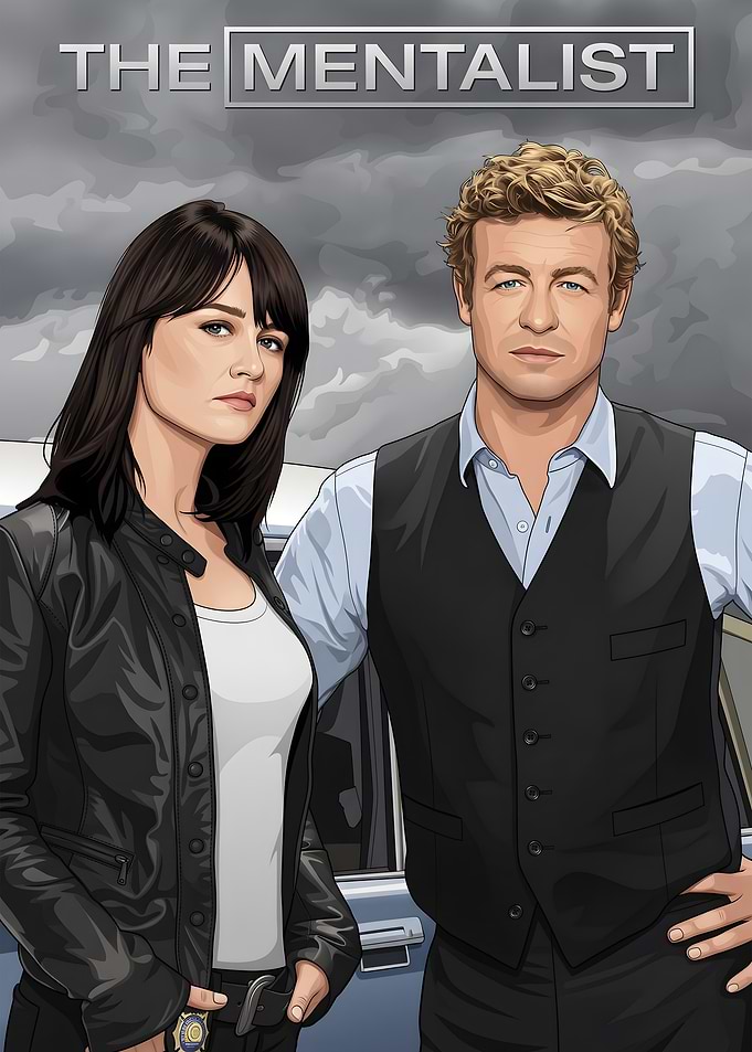 The Mentalist TV Show Poster