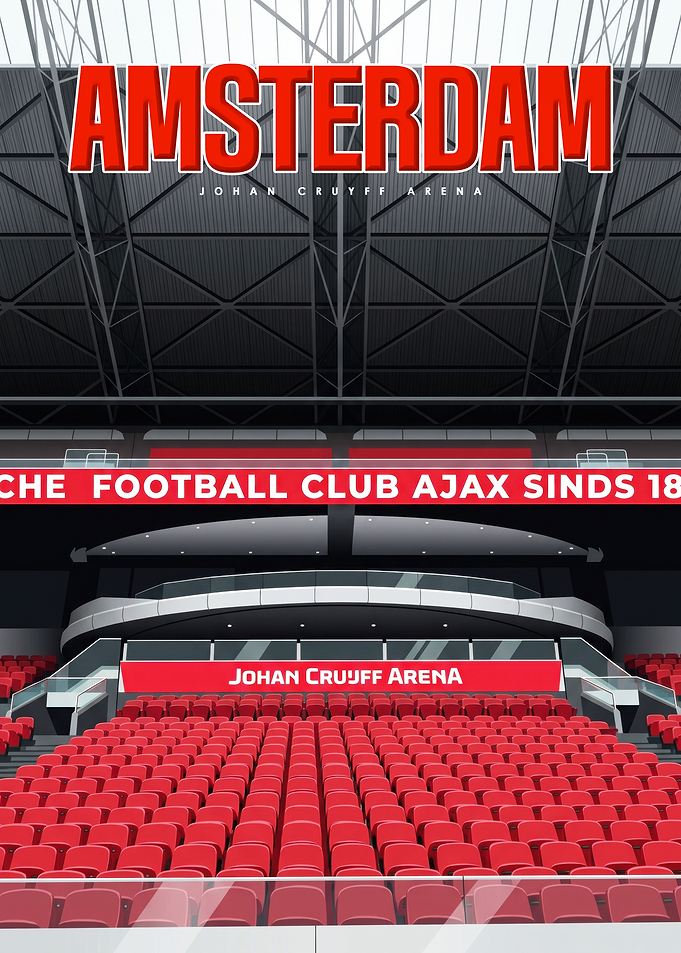 Johan Cruyff Arena Amsterdam Poster