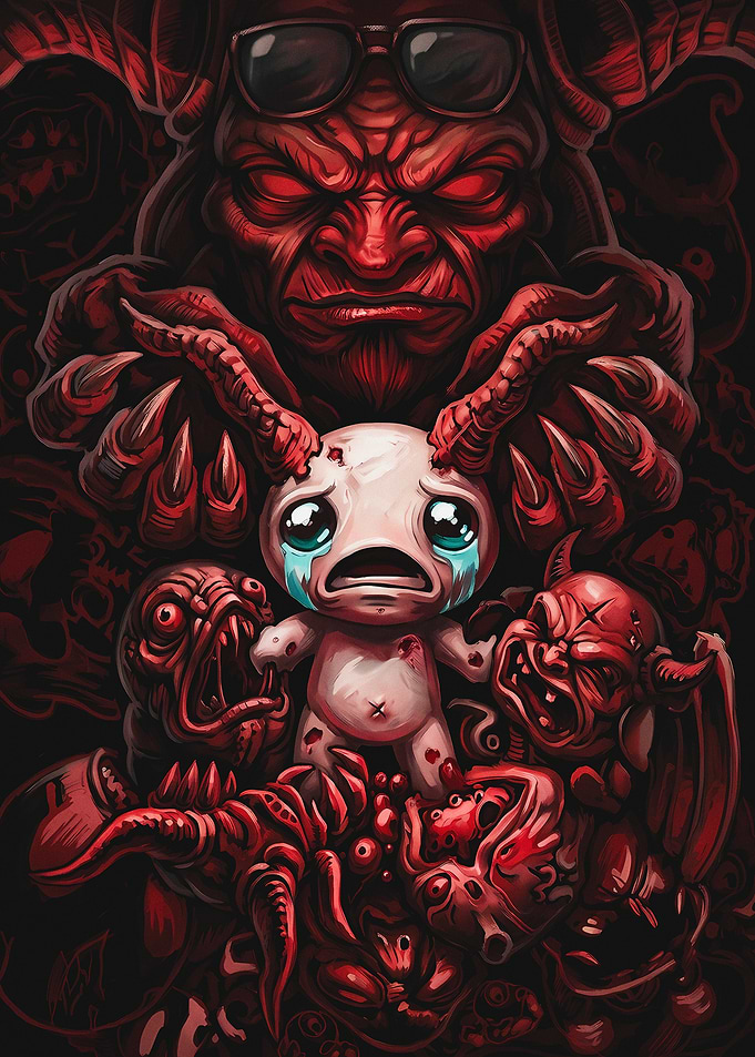 The Binding of Isaac Fan Art