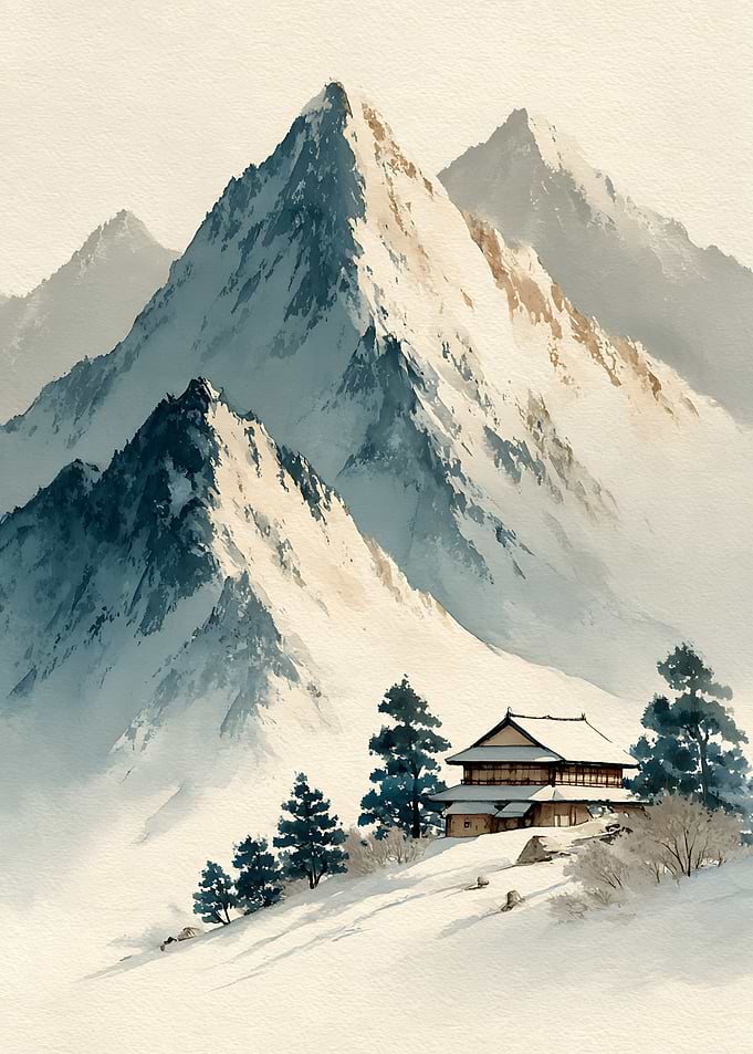 Snowy Mountain Retreat